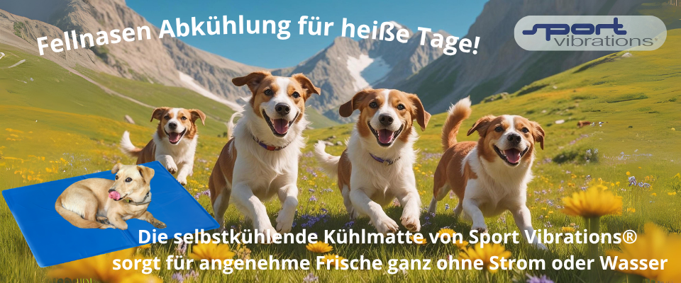 Selbstkülende Sport Vibations® Kühlmatten