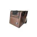 TAMI Front Seatbox Hundebox aufblasbar für Beifahrersitz – Auto-Hundetransportbox mit Airbagfunktion
