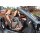 TAMI Front Seatbox Hundebox aufblasbar für Beifahrersitz – Auto-Hundetransportbox mit Airbagfunktion