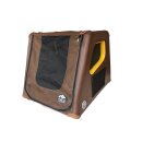 TAMI S Inflatable Car Boot Dog Crate for Small Dogs – Car & Home Use with Airbag Function