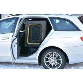 TAMI Backseat L Hundebox aufblasbar für Rückbank – Auto & Home mit Airbagfunktion