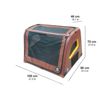 TAMI XL - Auto & Home Hundebox aufblasbar mit Airbagfunktion