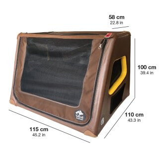 TAMI XXL - Auto & Home Hundebox aufblasbar mit Airbagfunktion