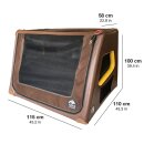 TAMI XXL - Auto & Home Hundebox aufblasbar mit...