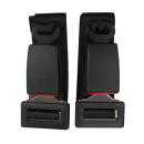 SET of 2 universal safety belt extensions, adjustment range: 59cm - 97cm in length