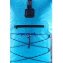 Sport Vibrations® Premium Thermo-Dry Bag Rucksack 30 Liter Rolltop Türkisblau Outdoor Rucksack Wasserdicht