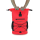 Sport Vibrations® Premium Thermo-Dry Bag 30 liter red outdoor backpack waterproof
