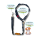 Sport Vibrations® 2-in-1 Auto-Hundegurt mit Rückdämpfung – Verstellbarer Sicherheitshundeleine mit Schnellbefestigung an der Kopfstütze & Universalschnalle zum Einrasten – Für alle Hunderassen & Autotypen